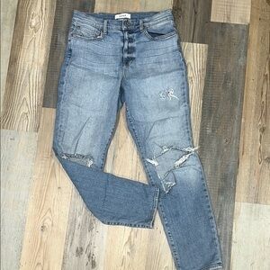 Distressed Pistola Blue Jeans